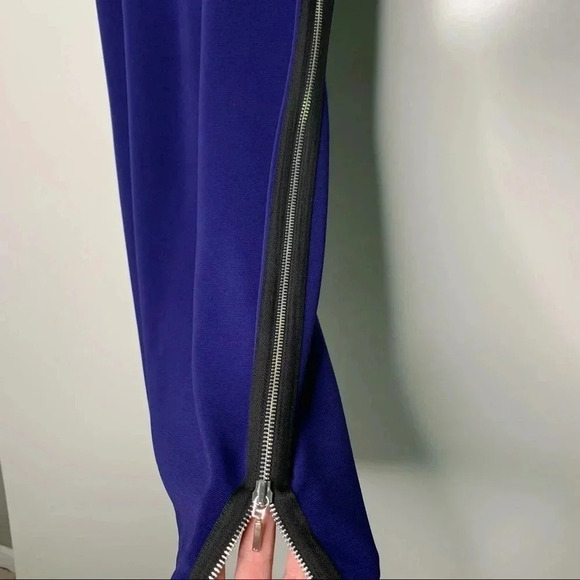 Armani Exchange Blue Full Side Zip Dress Size 4 - Picture 3 of 8